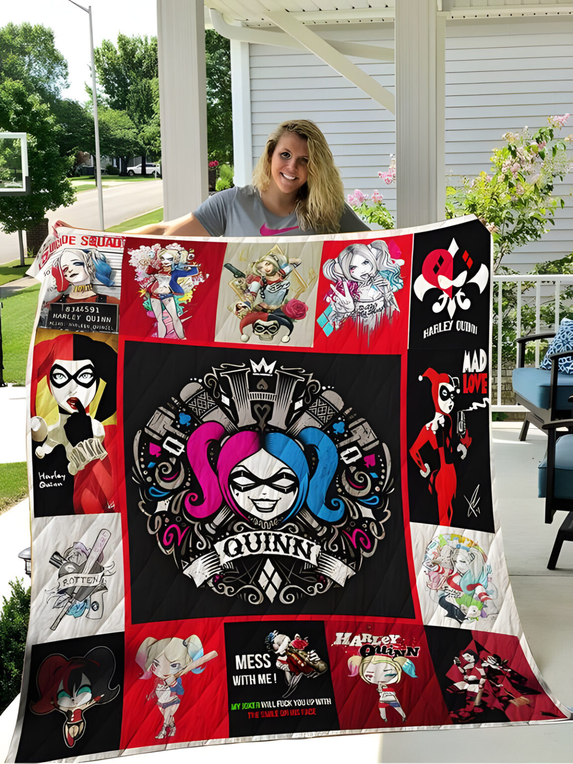 Harley Quinn 1 Blanket 1 Harley Quinn 1 Blanket