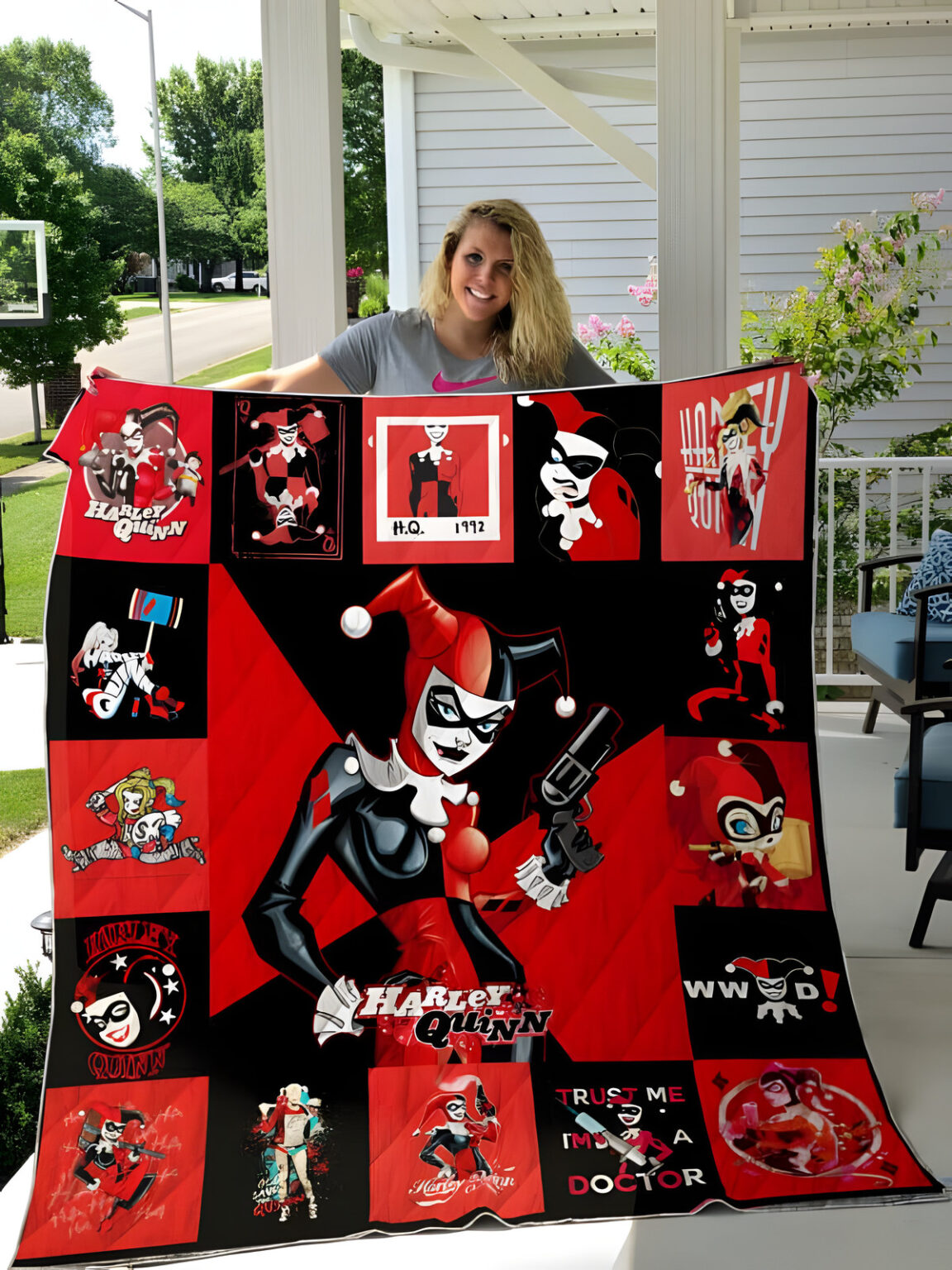 Harley Quinn 2 Blanket 1 Harley Quinn 2 Blanket