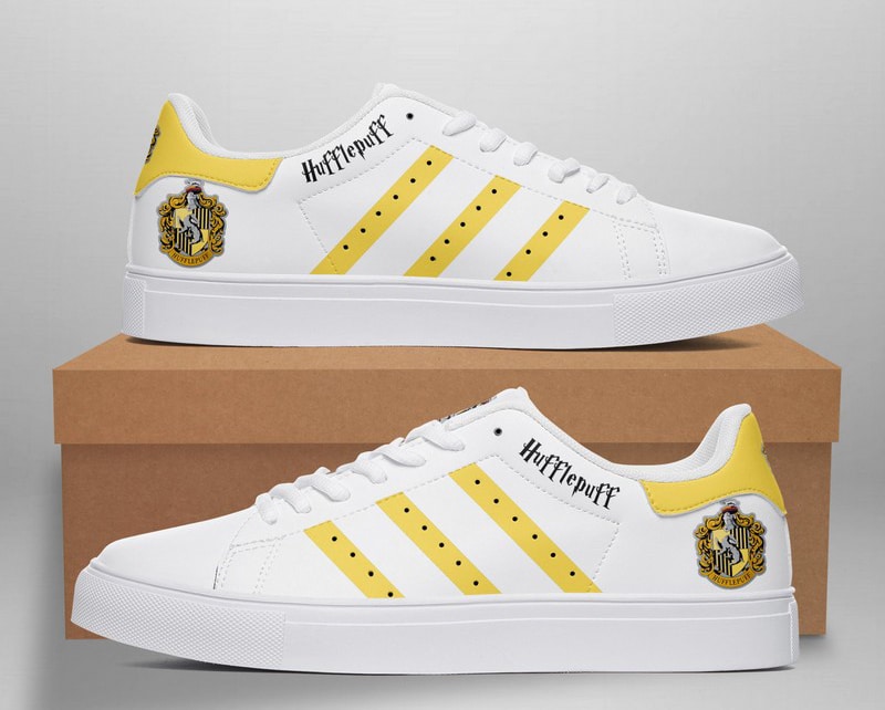 Harry Potter Hufflepuff Stan Smith Shoes 1 Harry Potter Hufflepuff Stan Smith Shoes