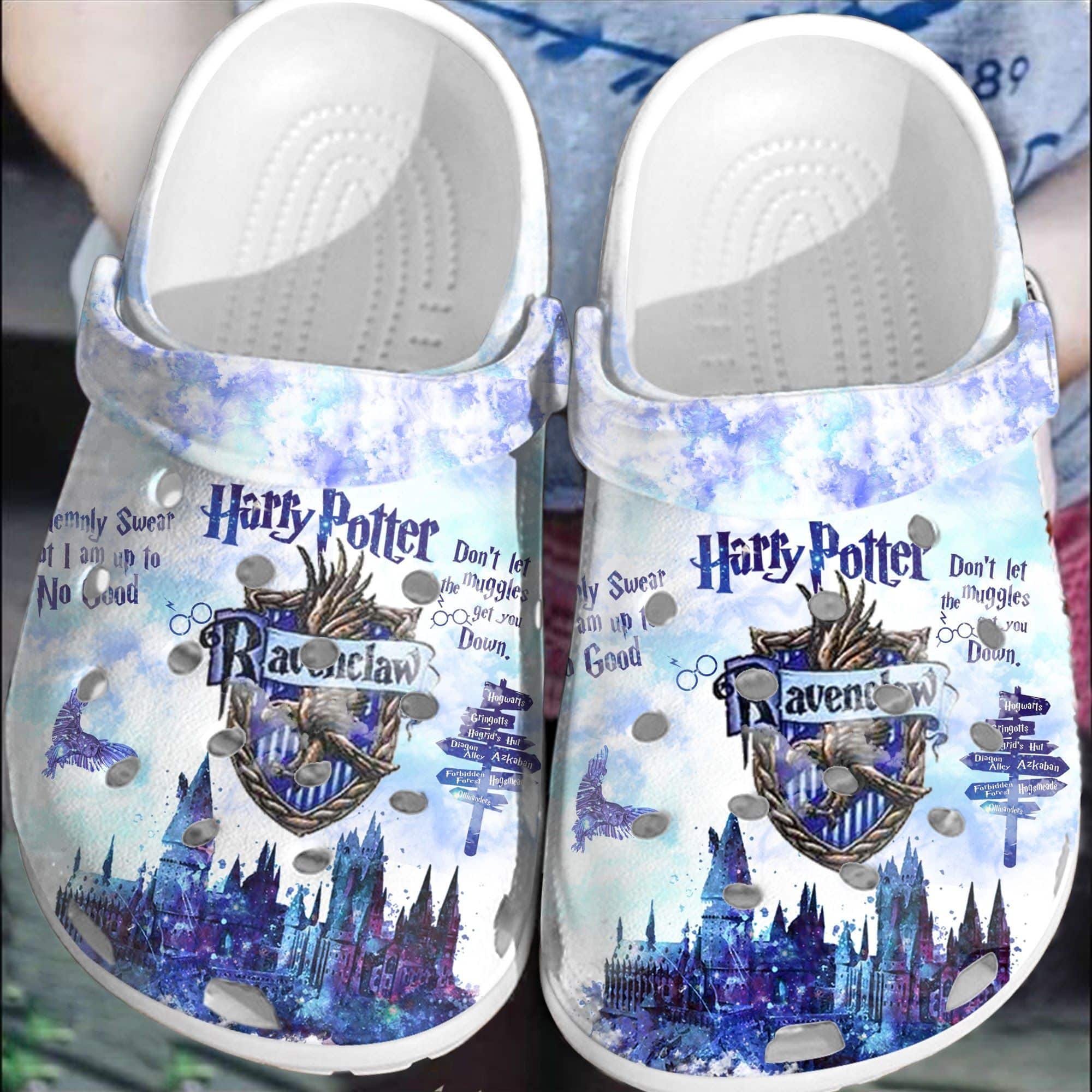 Harry Potter Ravenclaw Soft Clogs 1 Harry Potter Ravenclaw Soft Clogs