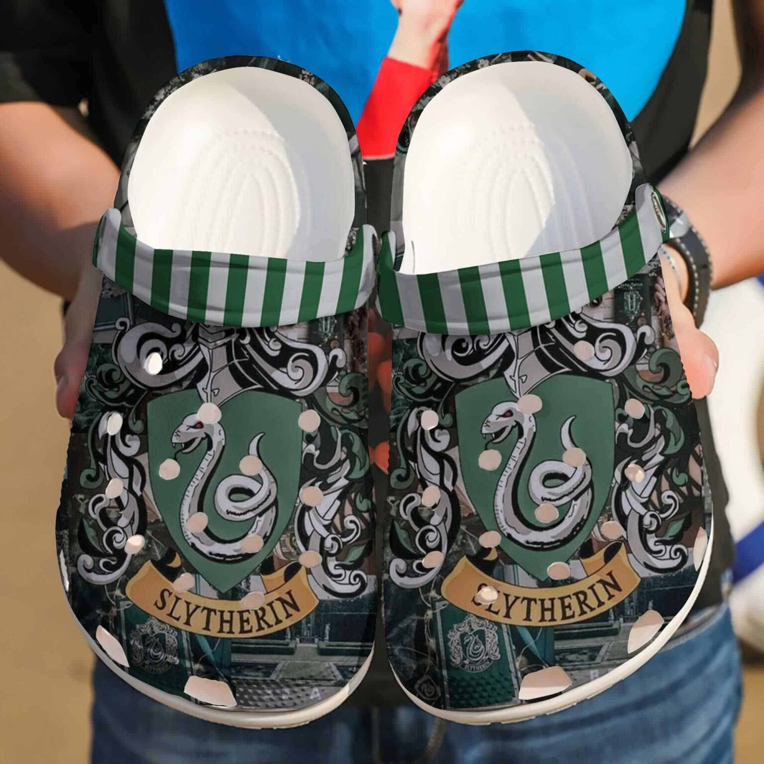 Harry Potter Slytherin Soft Clogs 1 Harry Potter Slytherin Soft Clogs