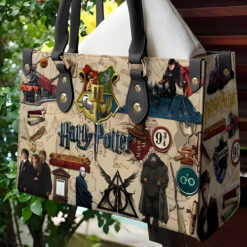 Harry Potter003 Leather Handbag
