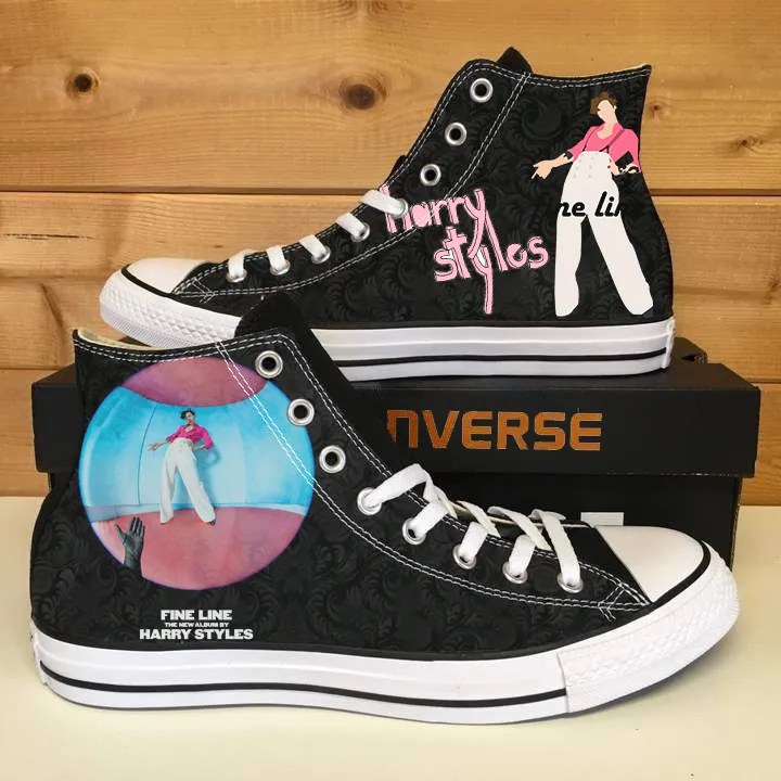 Harry Styles High Top Shoes 1 Harry Styles High Top Shoes