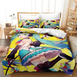 Hatsune Miku Blanket Bedding Set