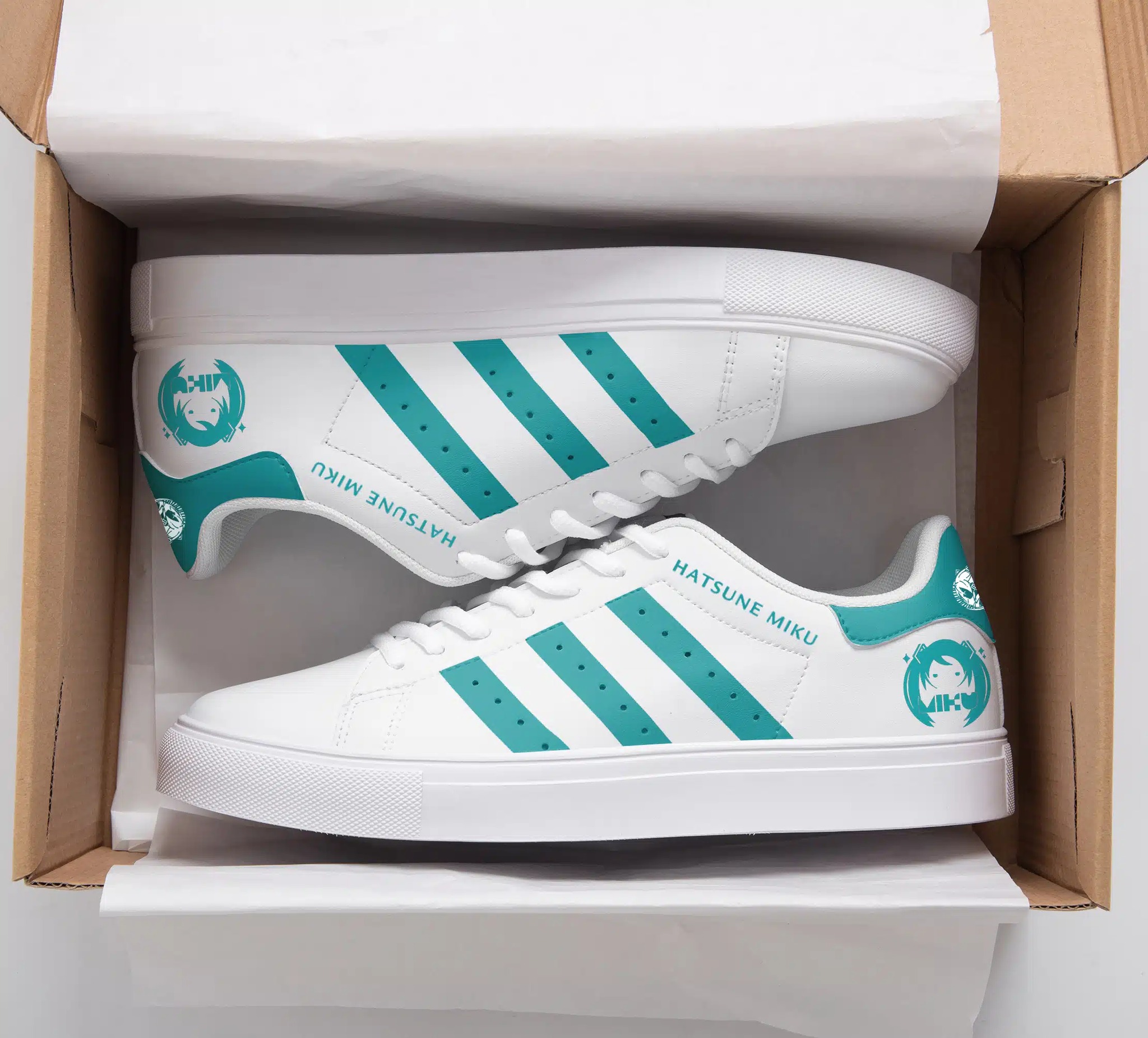 Hatsune Miku Stan Smith Shoes 1 Hatsune Miku Stan Smith Shoes