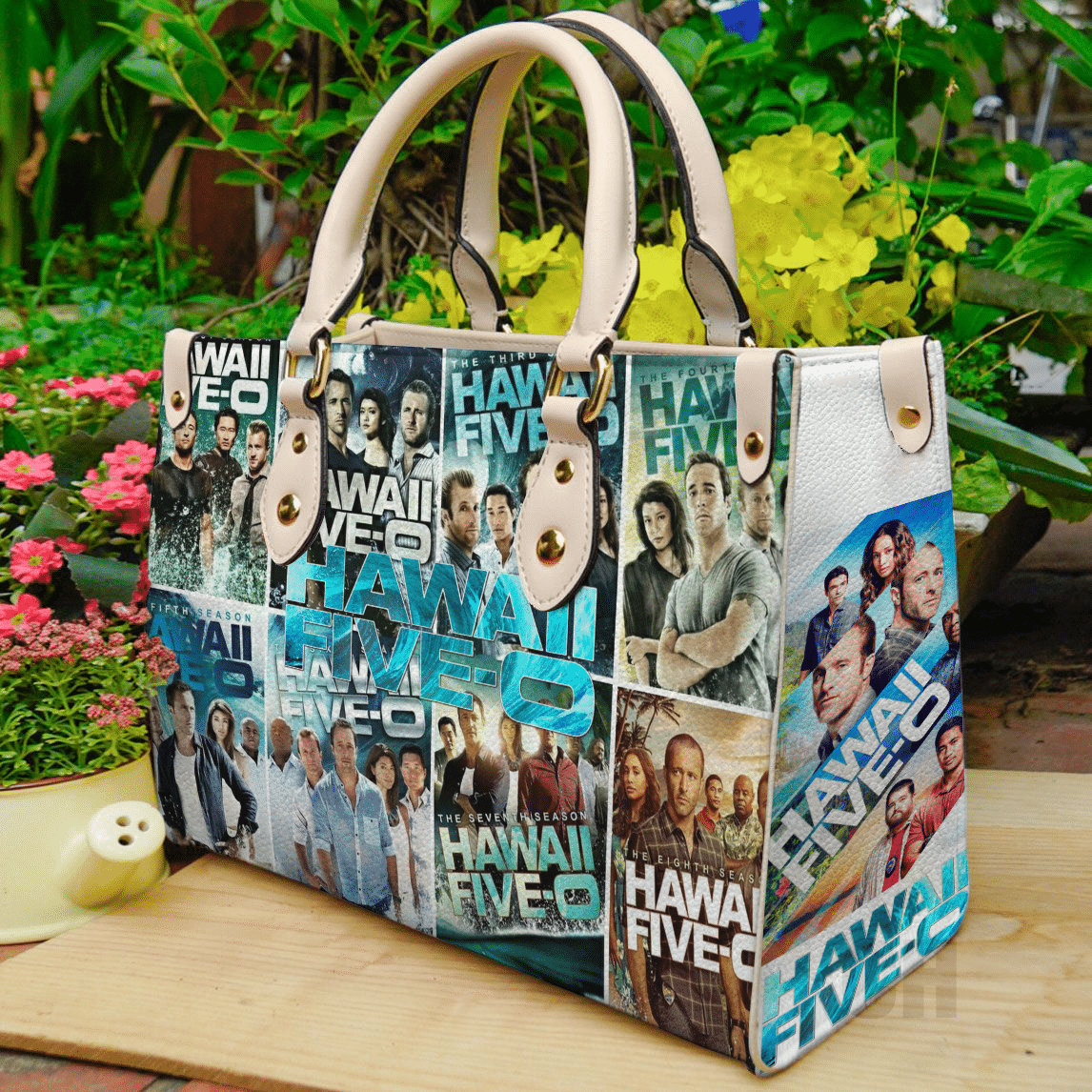 Hawaii FIVE-0 Leather Handbag 1 Hawaii FIVE-0 Leather Handbag