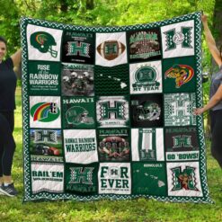 Hawaii Rainbow Warriors Blanket
