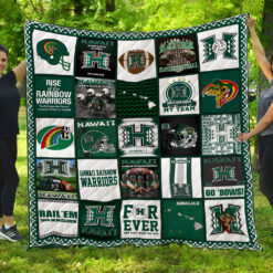 Hawaii Rainbow Warriors Blanket