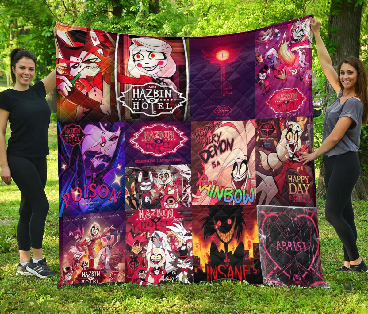 Hazbin Hotel Blanket 1 Hazbin Hotel Blanket