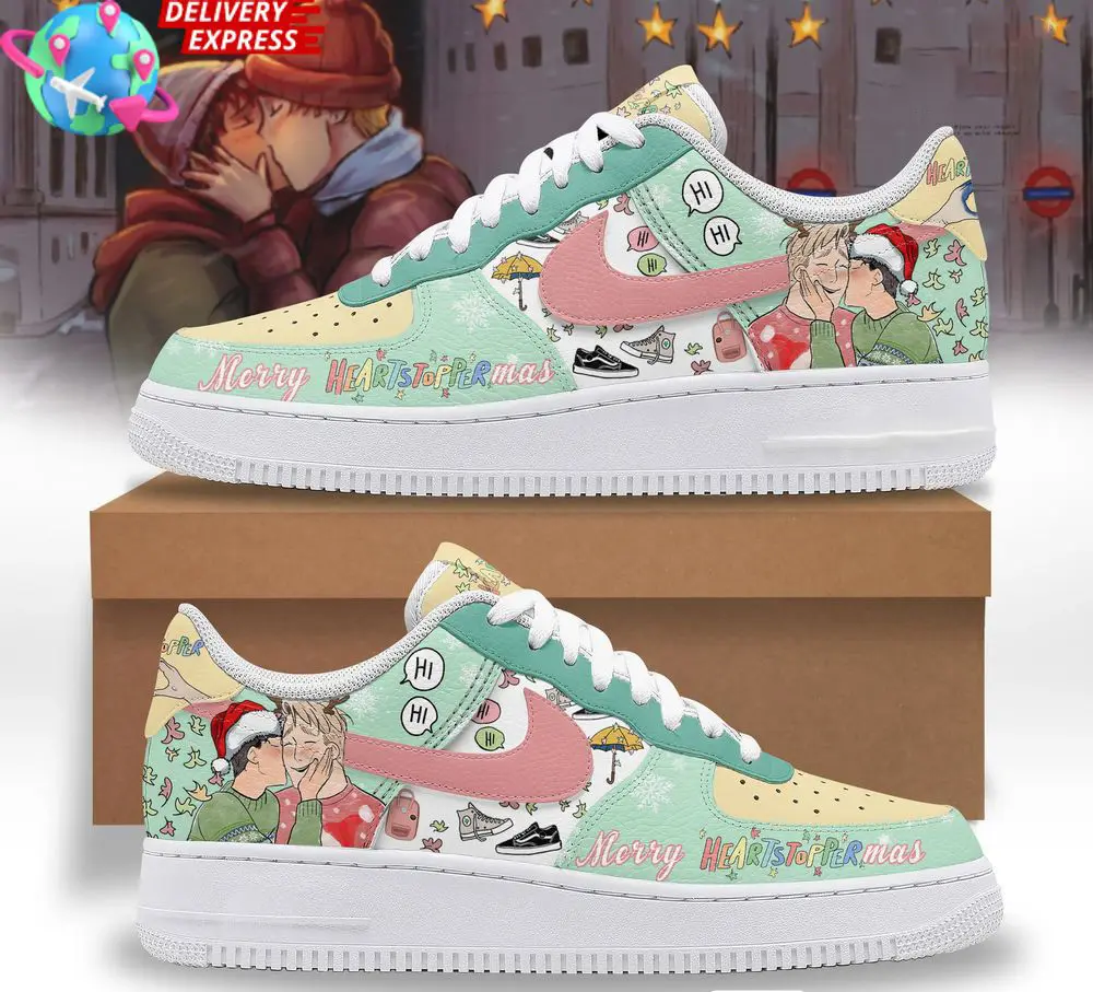Heartstopper Air Force Shoes 1 Heartstopper Air Force Shoes