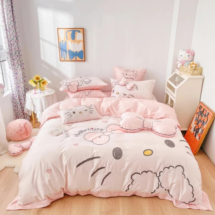Hello Kitty Bedding Set 1 Hello Kitty Bedding Set