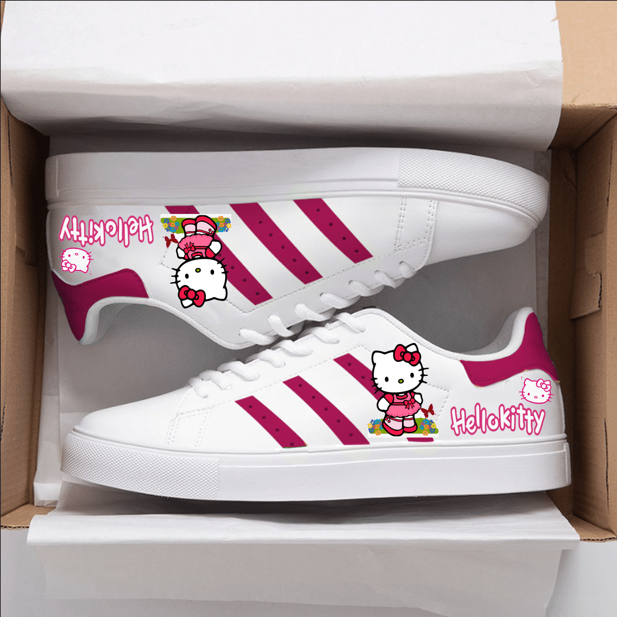 Hello Kitty Stan Smith Shoes 1 Hello Kitty Stan Smith Shoes