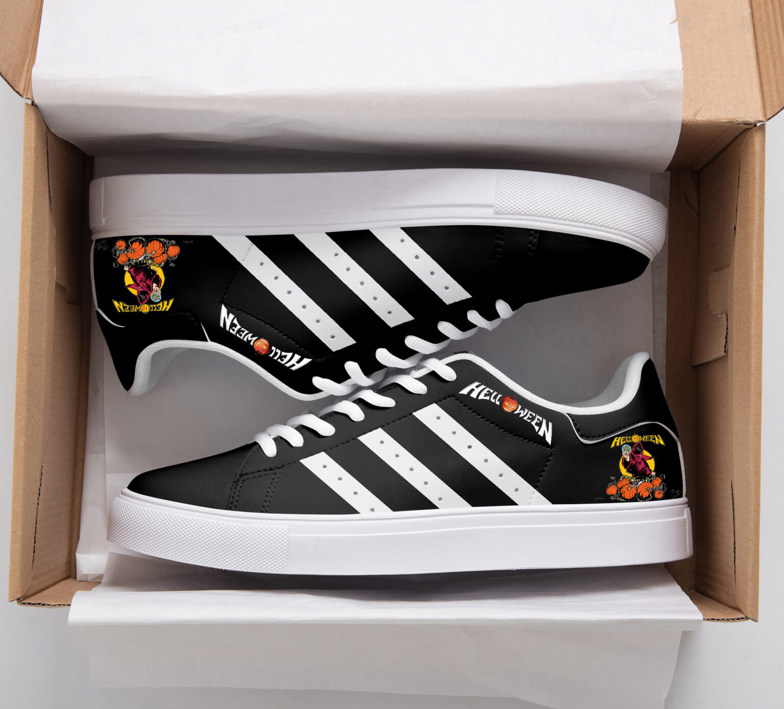 Helloween A1 Stan Smith Shoes 1 Helloween A1 Stan Smith Shoes