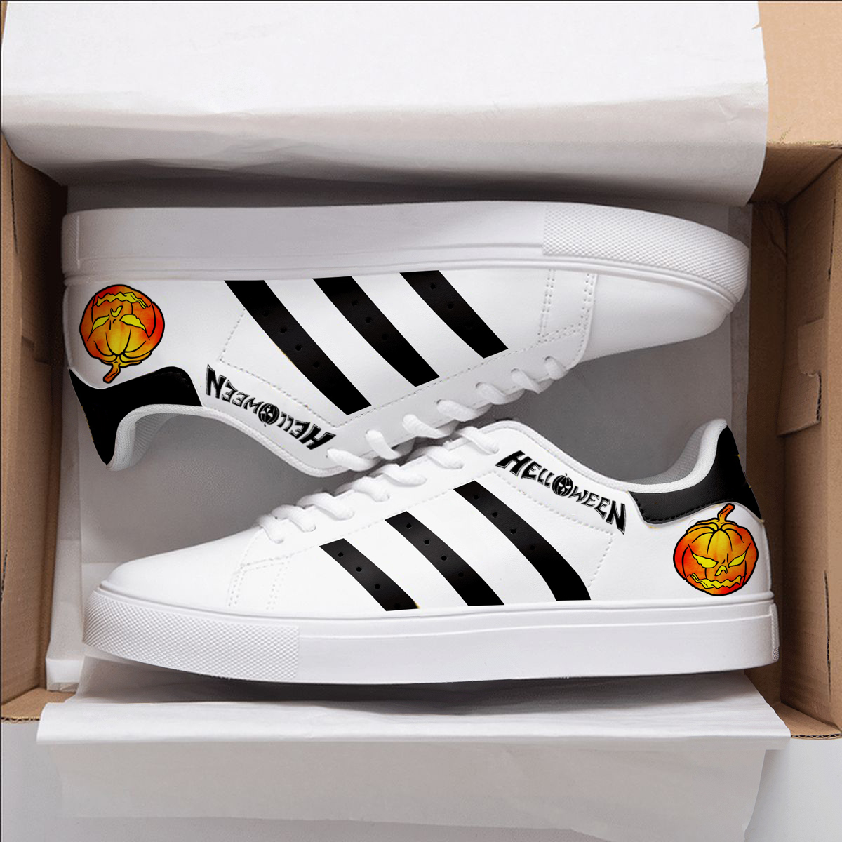 Helloween A2 Stan Smith Shoes 1 Helloween A2 Stan Smith Shoes