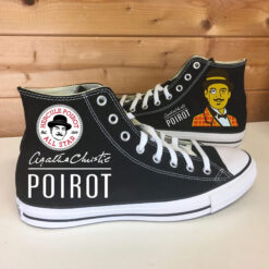Hercule Poirot High Top Shoes