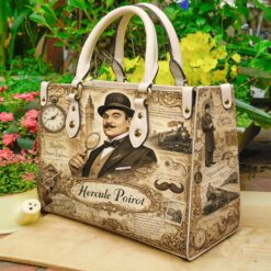 Hercule Poirot Leather Handbag