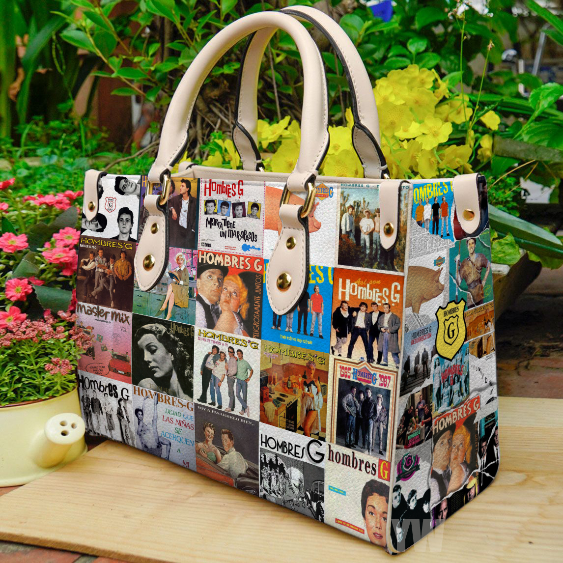 Hombres G Leather Handbag 1 Hombres G Leather Handbag
