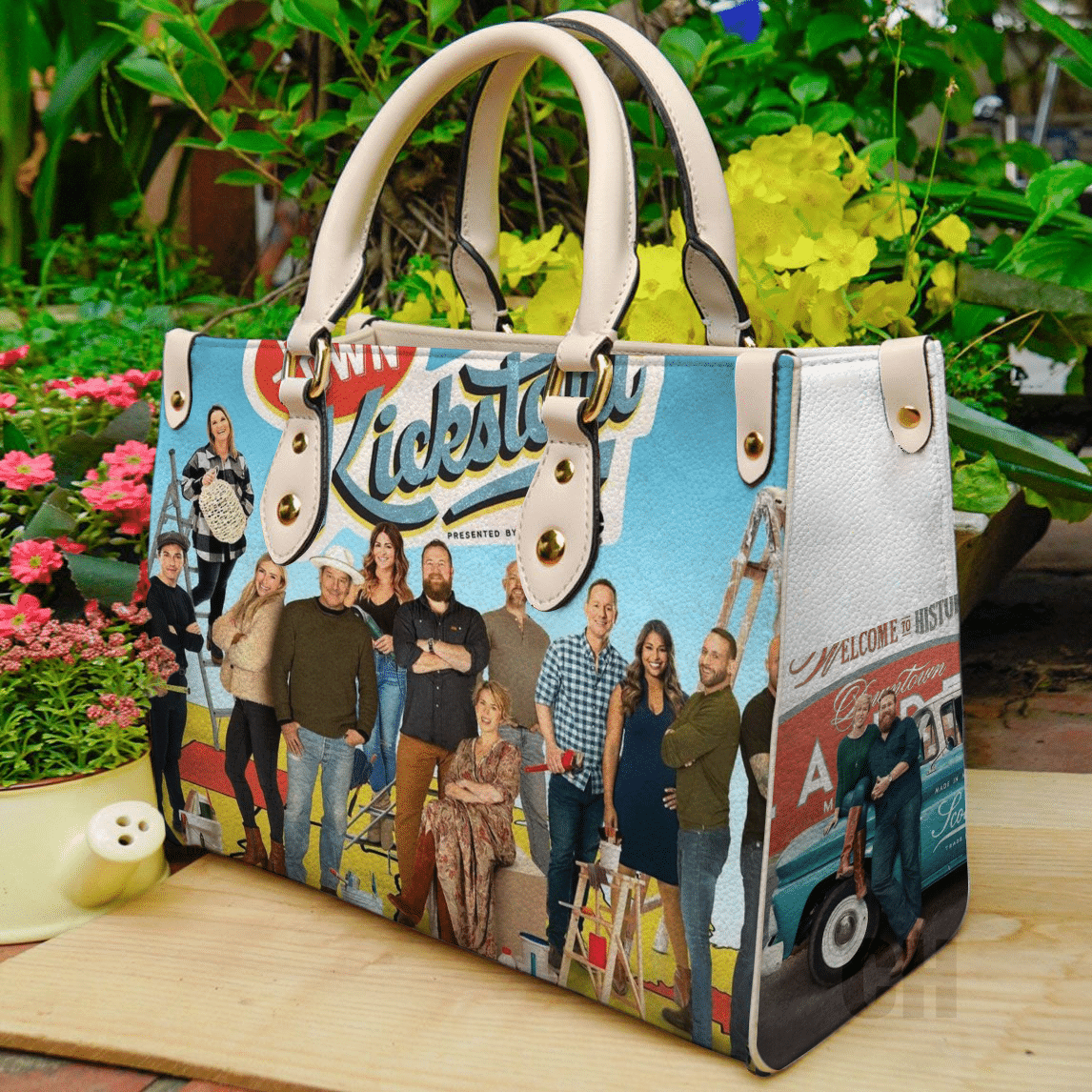 Home Town Hgtv Leather Handbag 1 Home Town Hgtv Leather Handbag