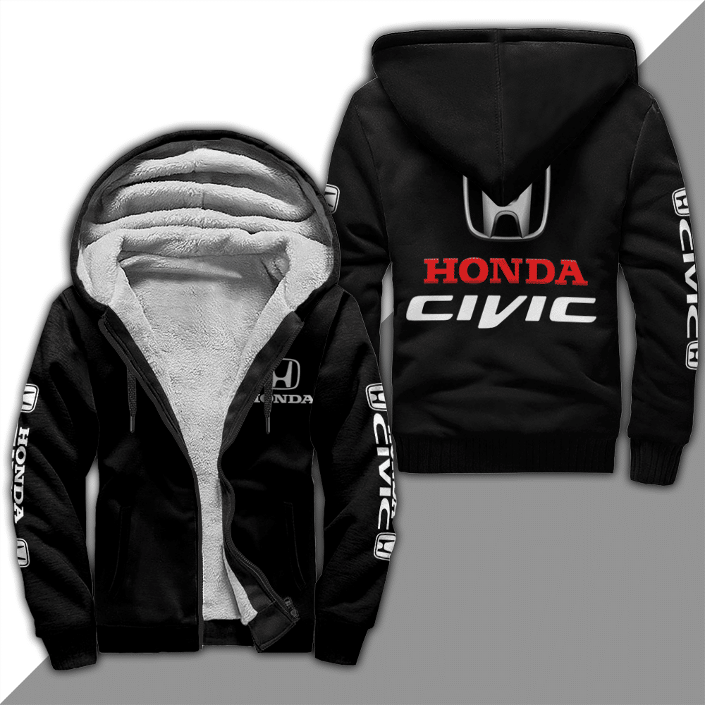 Honda Civic Fleece Jacket 1 Honda Civic Fleece Jacket