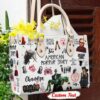 Horror 1 Leather Handbag