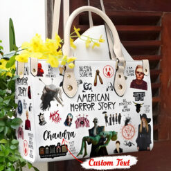 Horror 1 Leather Handbag