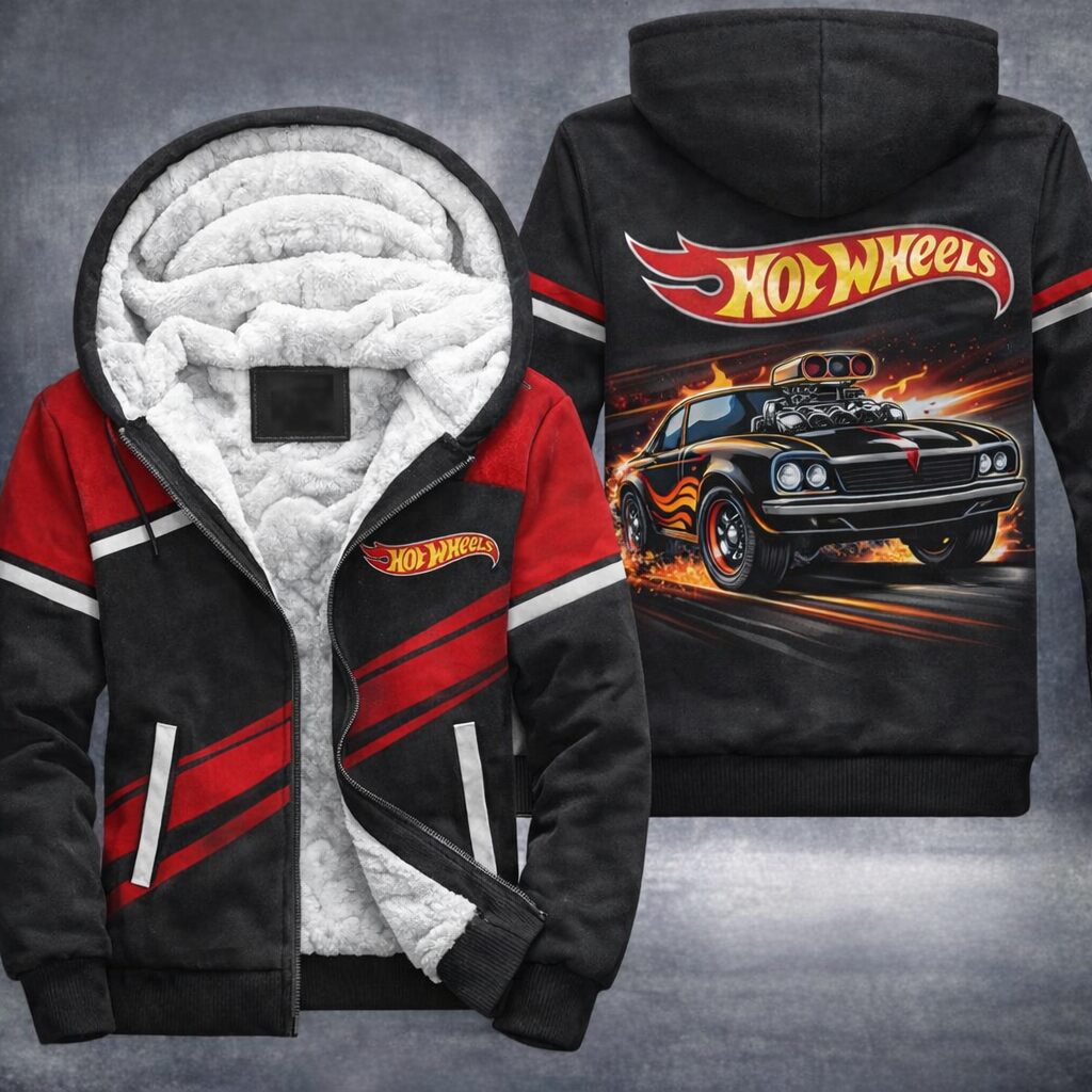 Hot Wheels Fleece Jacket 1 Hot Wheels Fleece Jacket