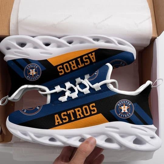 Houston Astros Max Soul Shoes 1 Houston Astros Max Soul Shoes