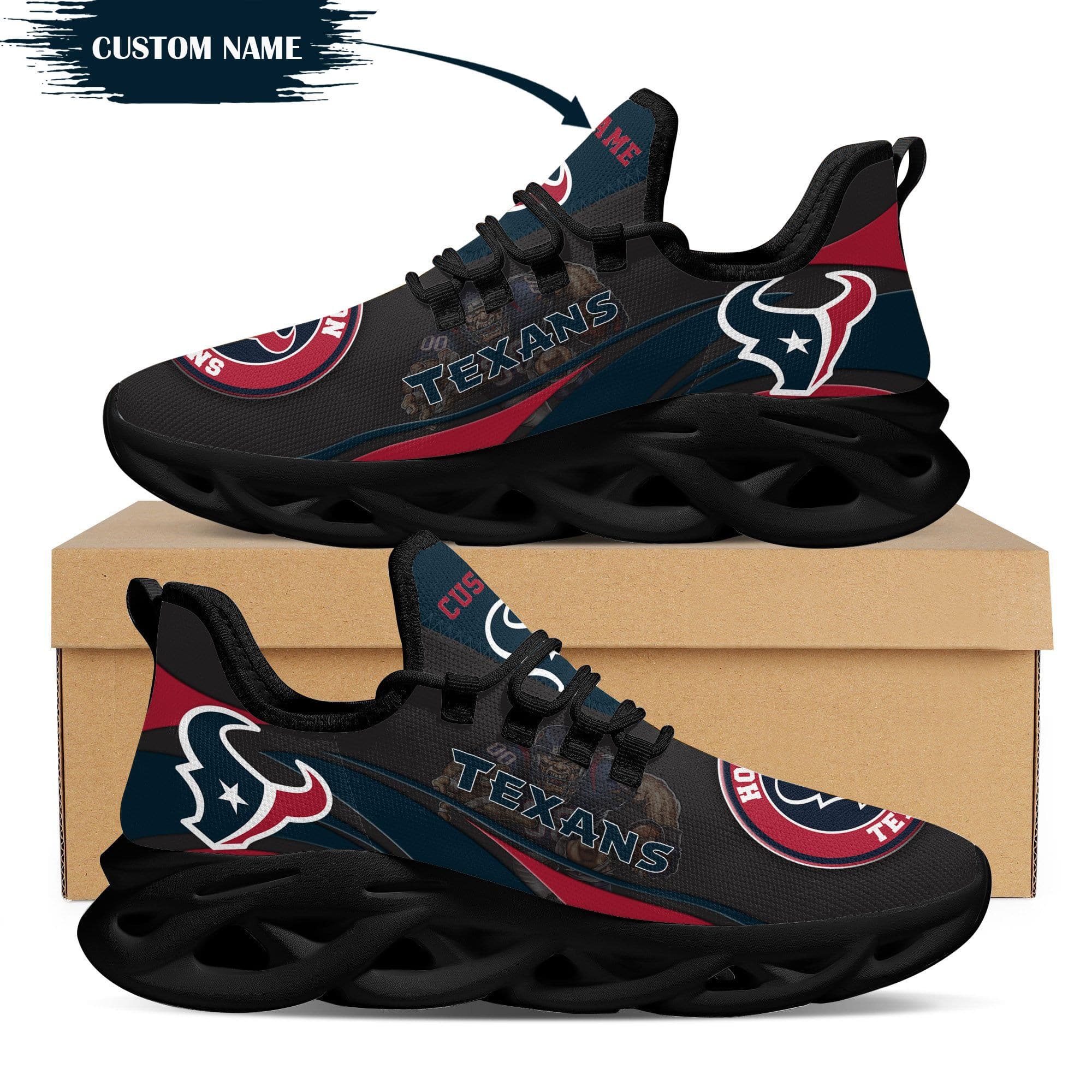 Houston Texans 1B Max Soul Shoes 1 Houston Texans 1B Max Soul Shoes