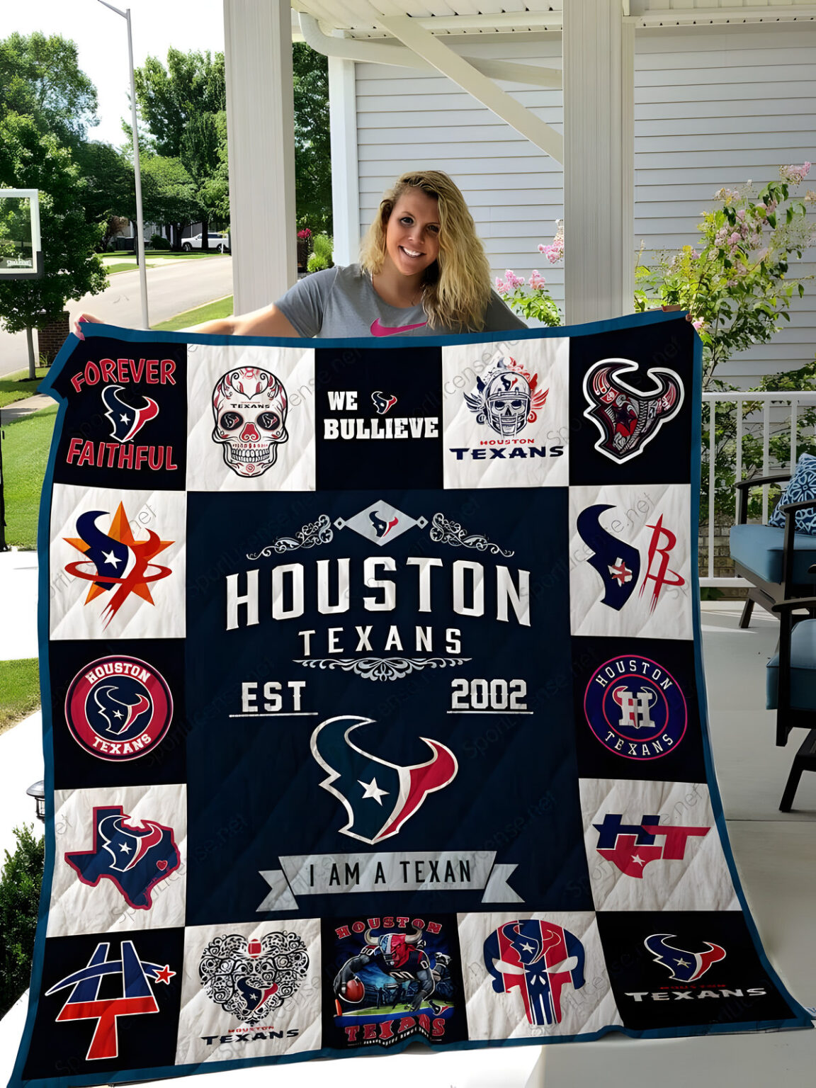 Houston Texans Love Blanket 1 Houston Texans Love Blanket