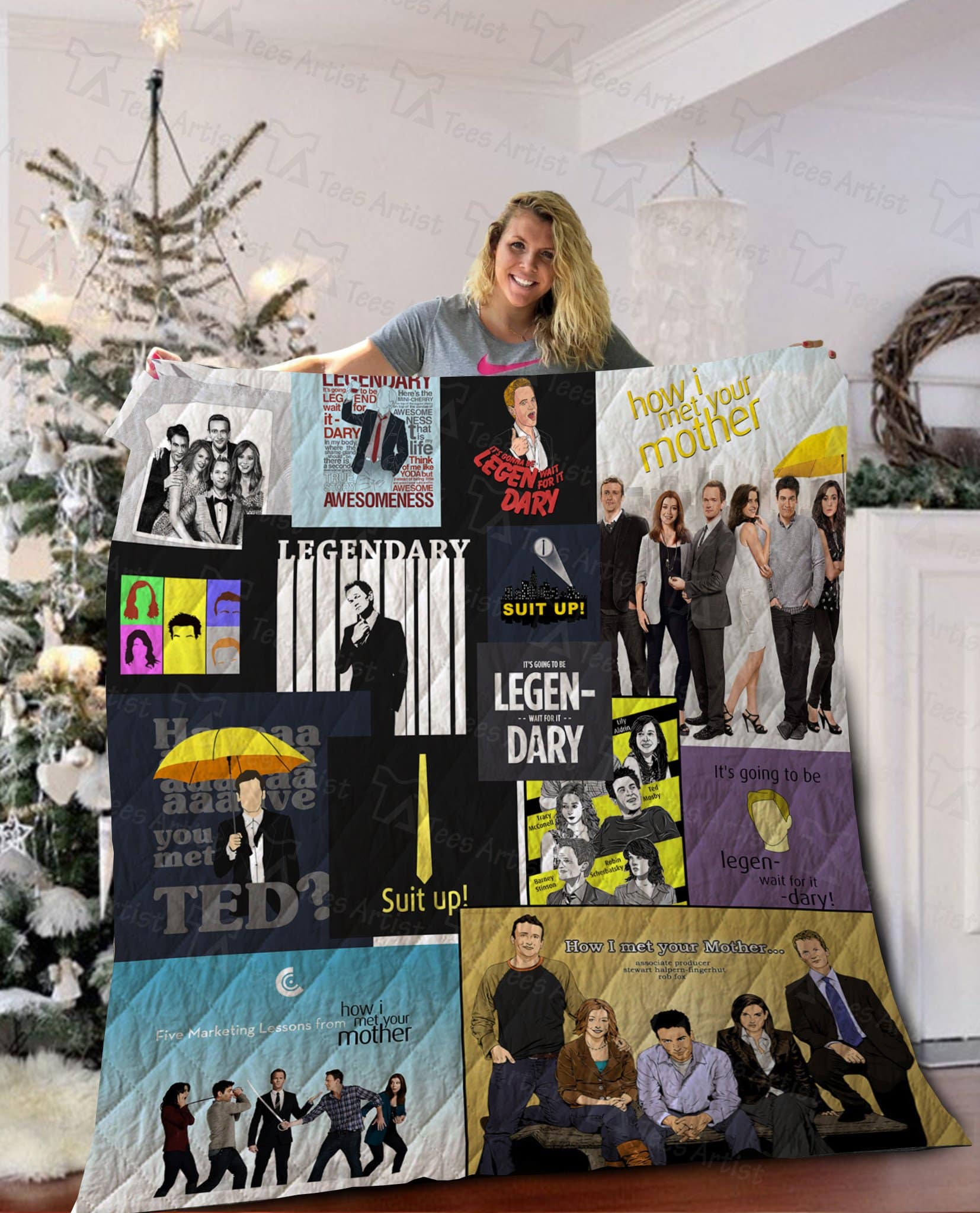 How I Met Your Mother Blanket 1 How I Met Your Mother Blanket