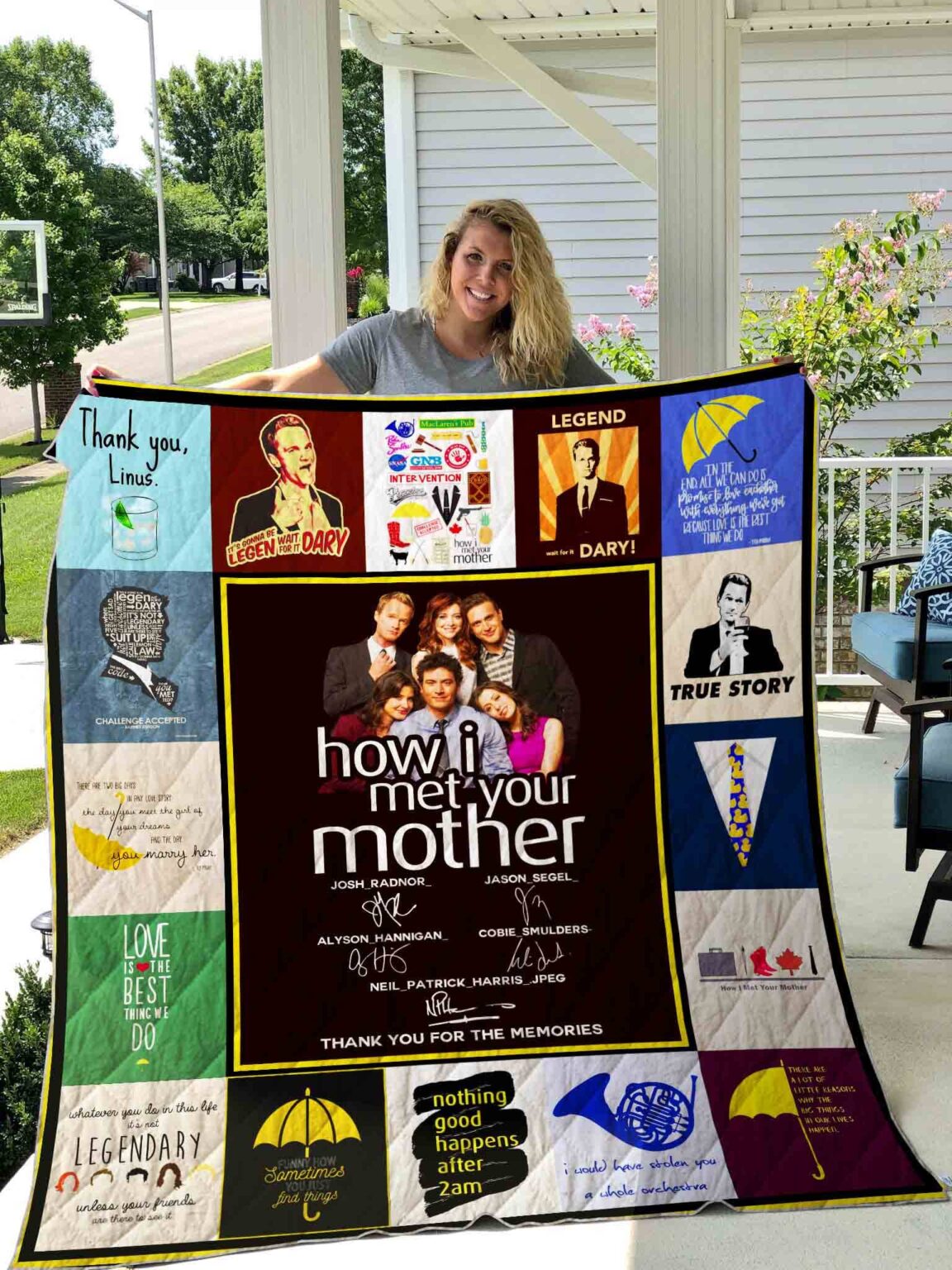 How I Met Your Mother Blanket 1 How I Met Your Mother Blanket
