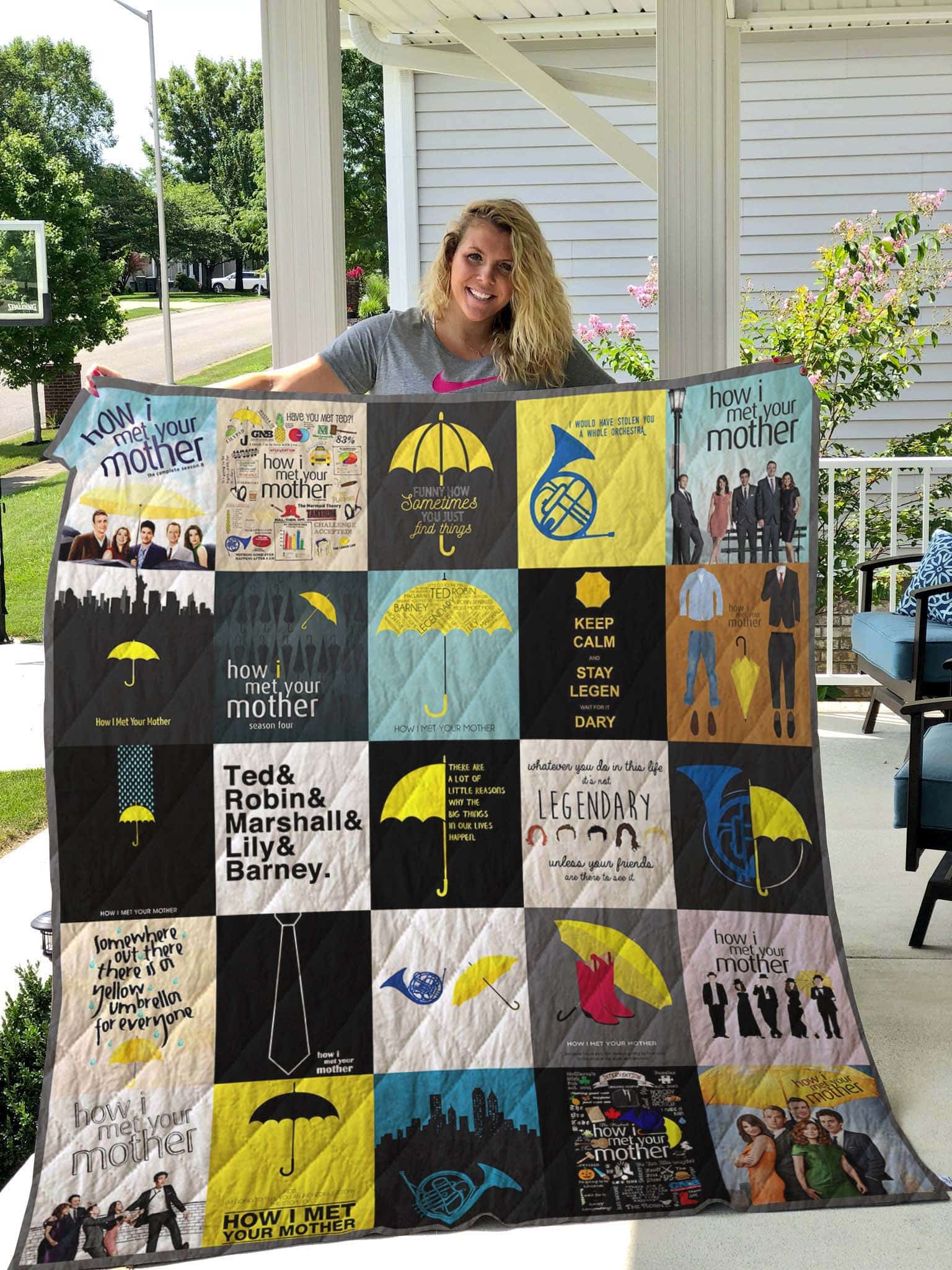 How I Met Your Mother Show Blanket 1 How I Met Your Mother Show Blanket