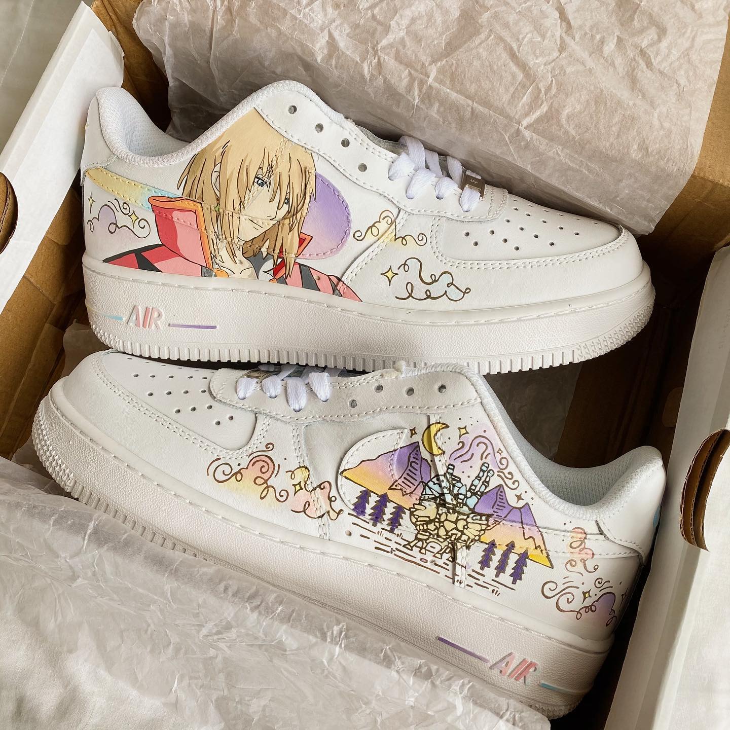 Howl’s Moving Castle Air Force Shoes 1 Howl’s Moving Castle Air Force Shoes