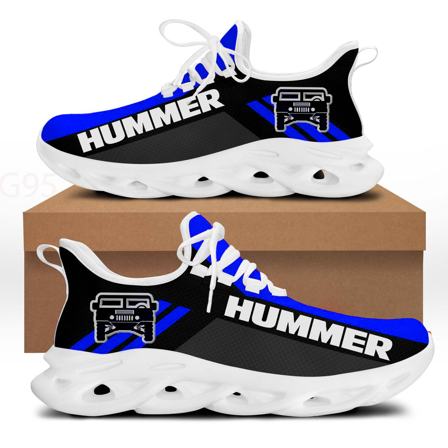 Hummer Lover Max Soul Shoes Blue 1 Hummer Lover Max Soul Shoes Blue