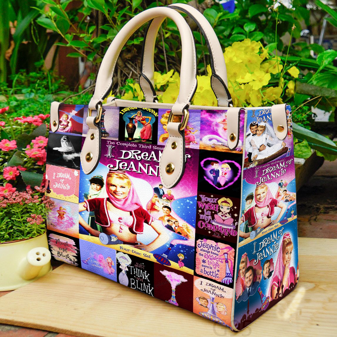 I Dream Of Jeannie 1G Leather Handbag 1 I Dream Of Jeannie 1G Leather Handbag