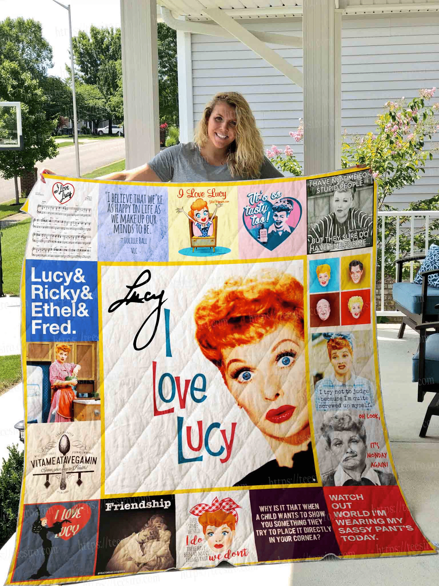 I Love Lucy 1 Blanket 1 I Love Lucy 1 Blanket