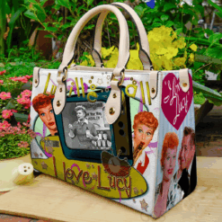 I Love Lucy G00 Leather Handbag