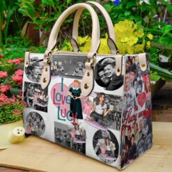 I Love Lucy Leather Handbag