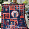 Illinois Fighting Illini 2 Blanket