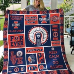 Illinois Fighting Illini Blanket