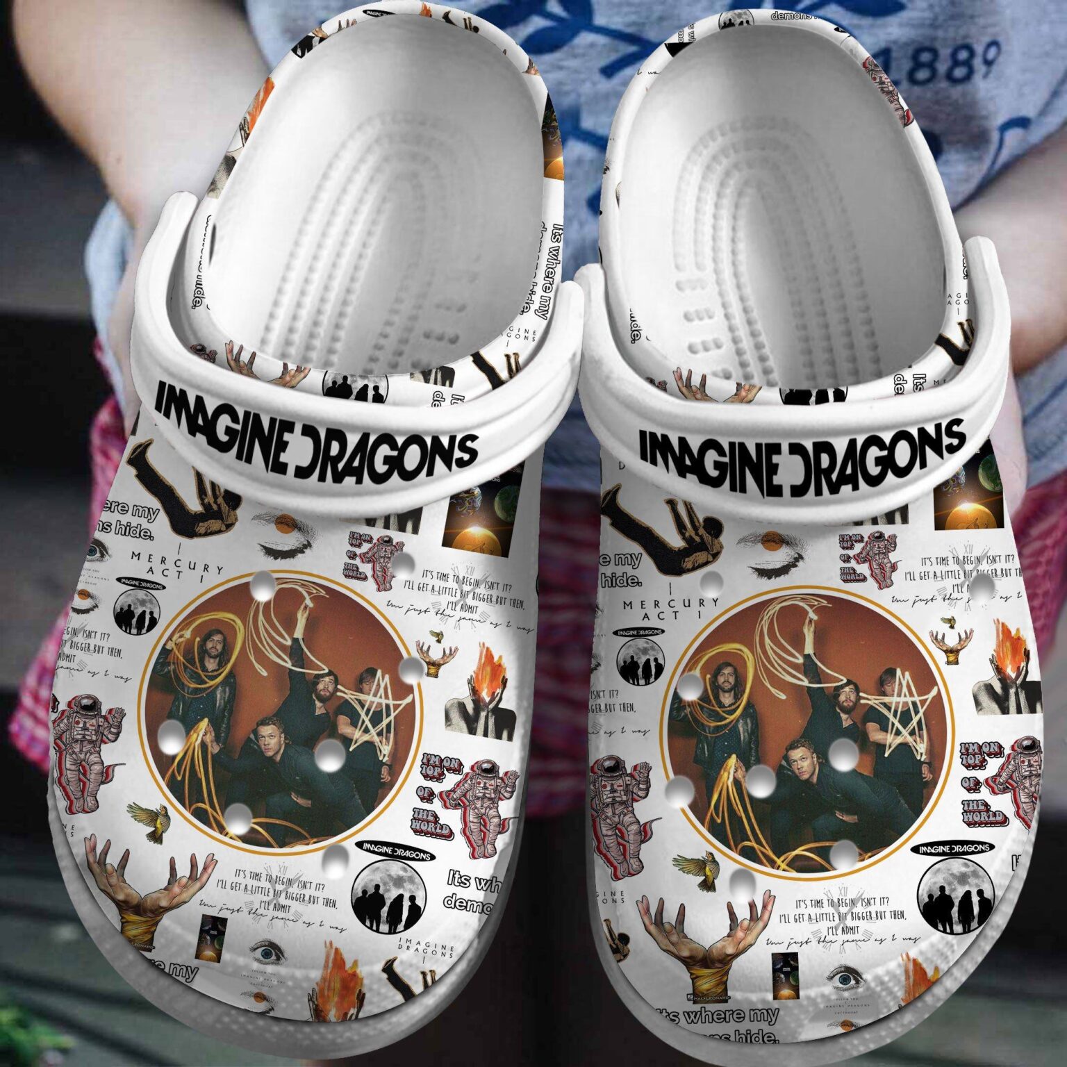 Imagine Dragons Clogs Shoes 1 Imagine Dragons Clogs Shoes