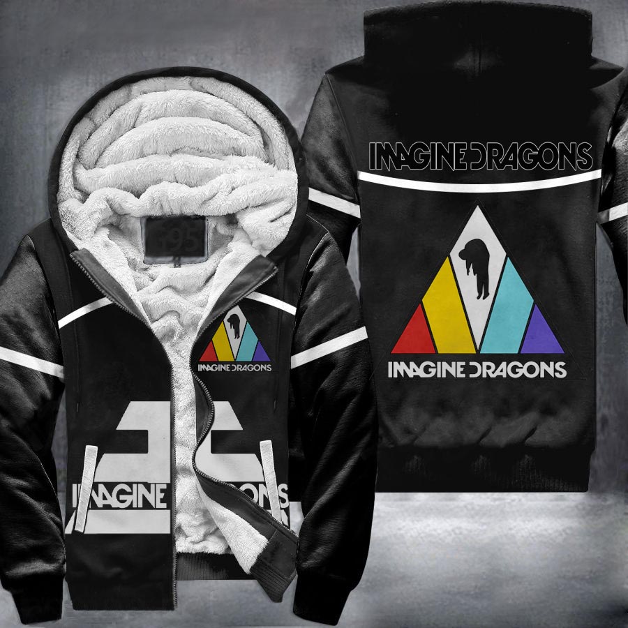 Imagine Dragons Fleece Jacket 1 Imagine Dragons Fleece Jacket