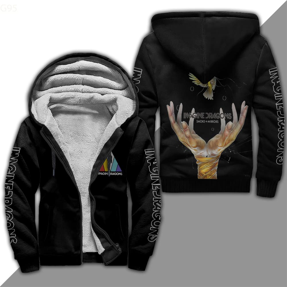 Imagine Dragons Fleece Jacket 1 Imagine Dragons Fleece Jacket