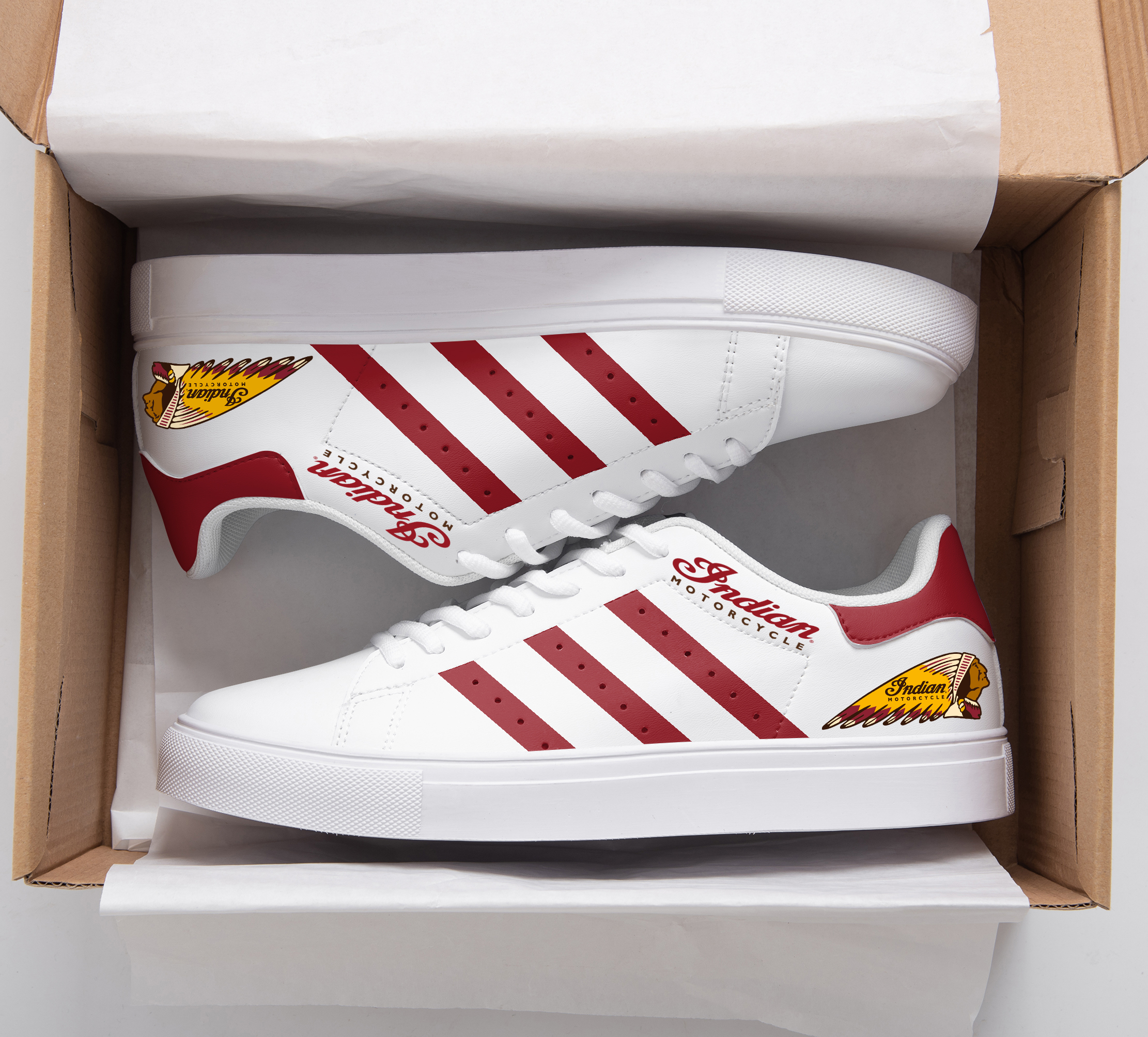 Indian Motorcycle Stan Smith Shoes 1 Indian Motorcycle Stan Smith Shoes