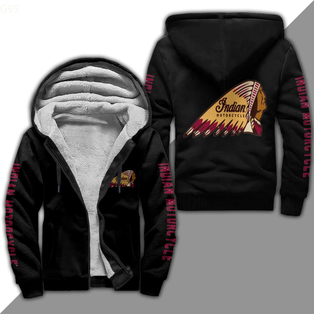 Indian Motorcycles Fleece Jacket 1 Indian Motorcycles Fleece Jacket
