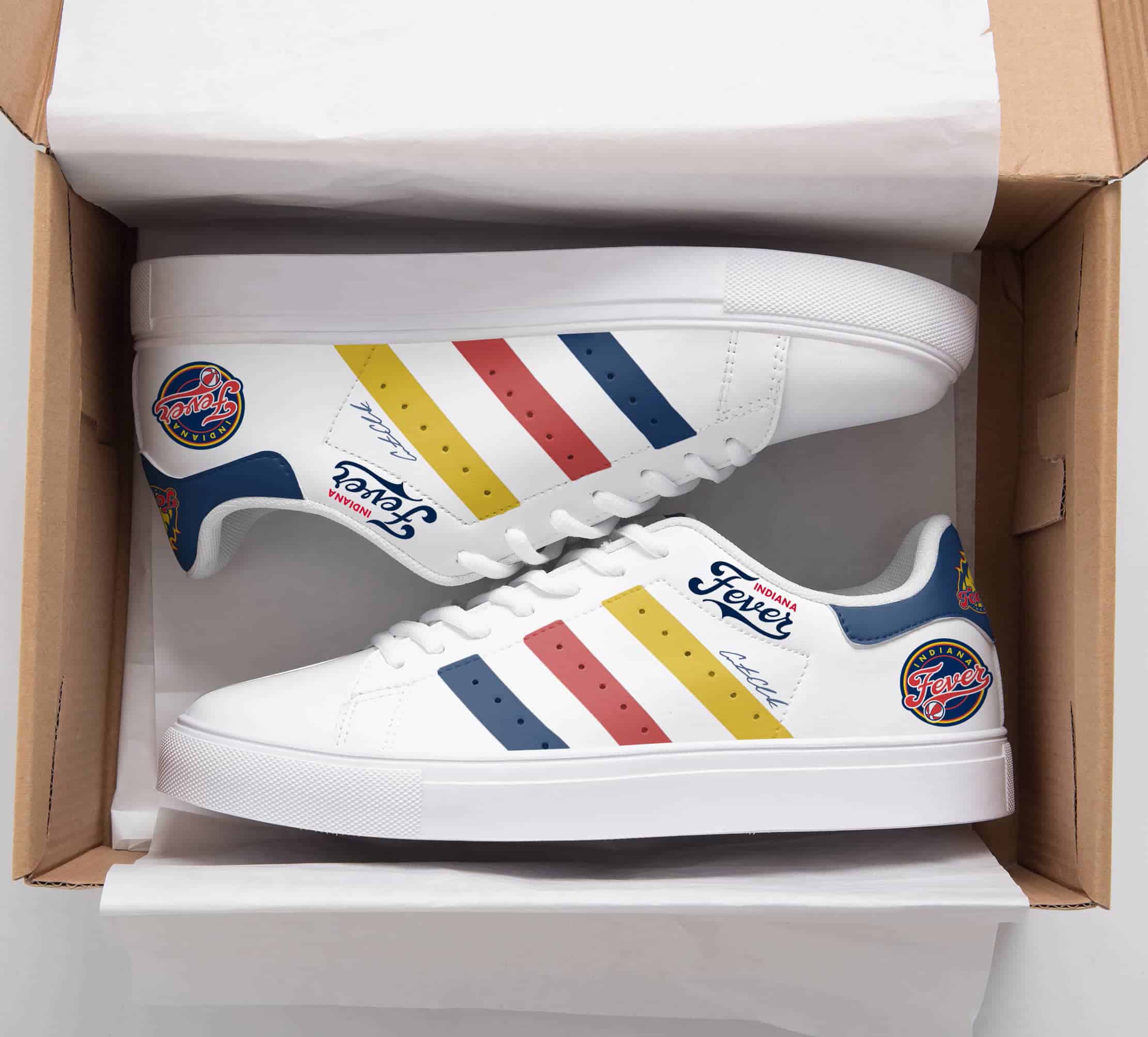Indiana Fever Stan Smith Shoes 1 Indiana Fever Stan Smith Shoes