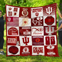 Indiana Hoosiers Blanket