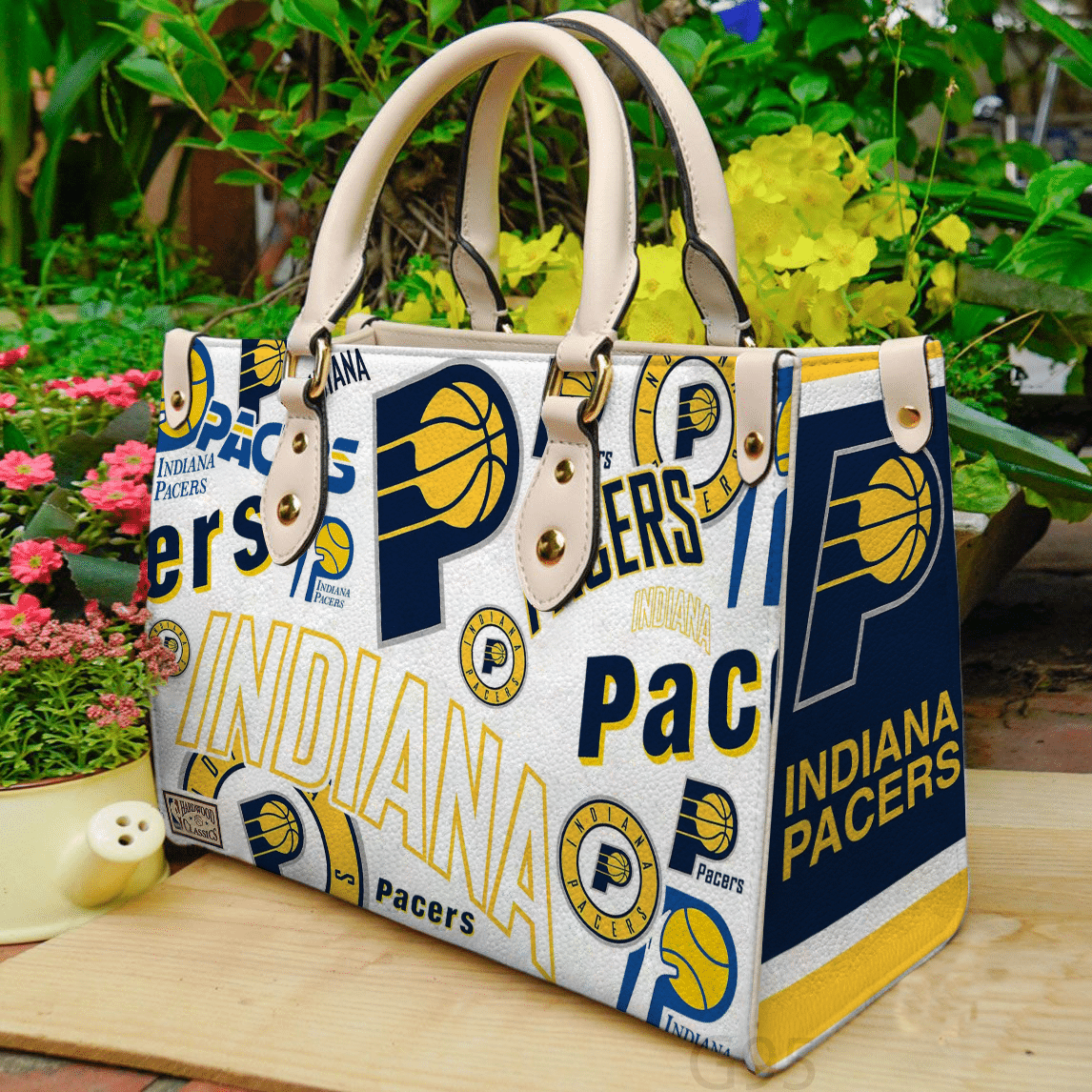 Indiana Pacers Leather Handbag 1 Indiana Pacers Leather Handbag