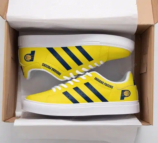 Indiana Pacers Stan Smith Shoes 1 Indiana Pacers Stan Smith Shoes