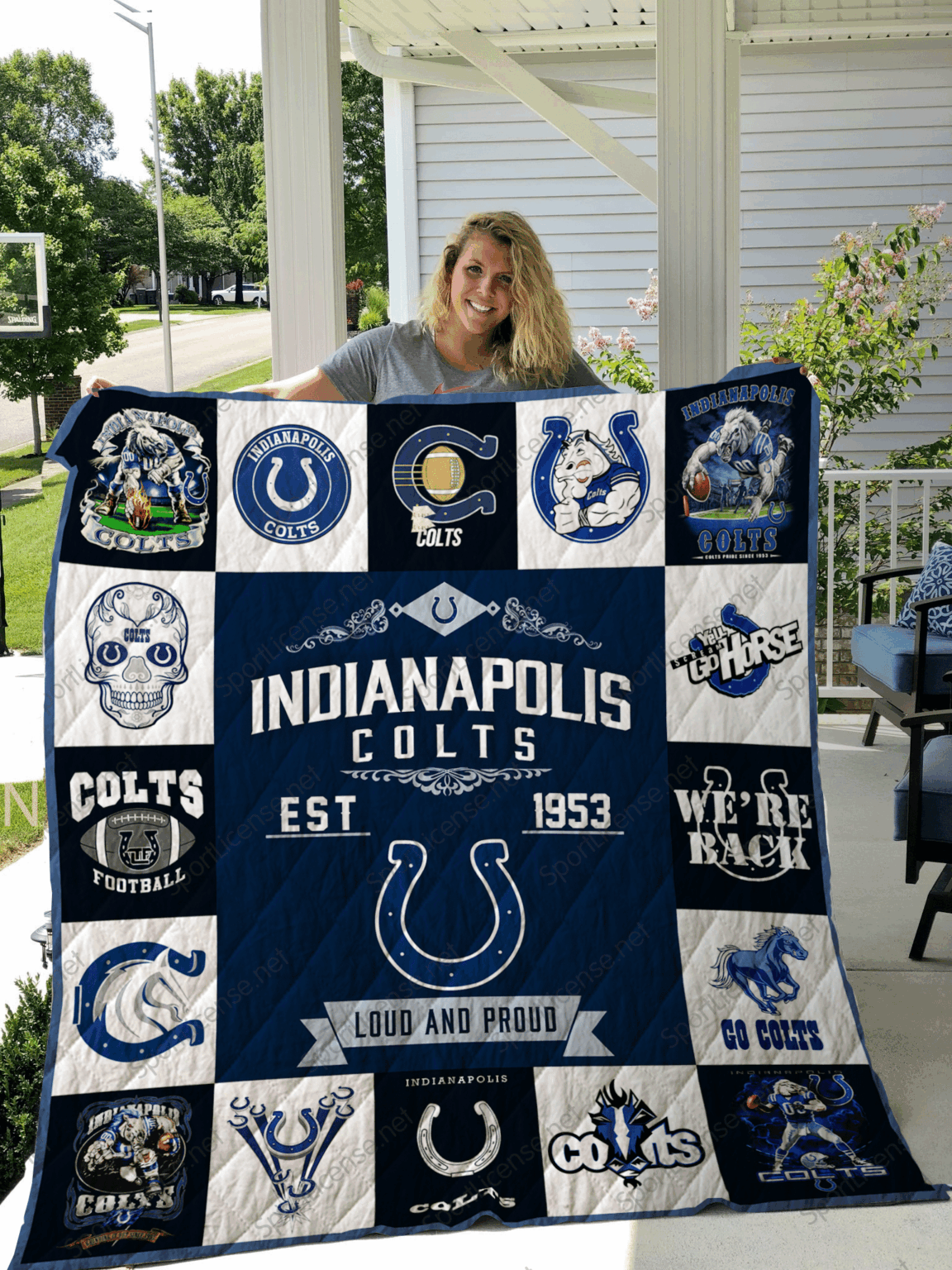 Indianapolis Colts 1 Blanket 1 Indianapolis Colts 1 Blanket
